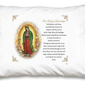 Our Lady of Guadalupe Pillow Case - English Prayer